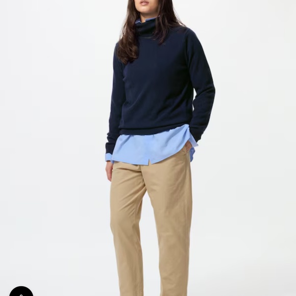 Cotton Relaxed Ankle Pants - Picture 5 of 6